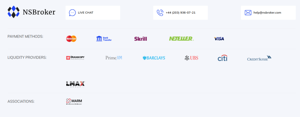 NSBroker Deposit and Withdrawal NSBroker Deposit and Withdrawal
