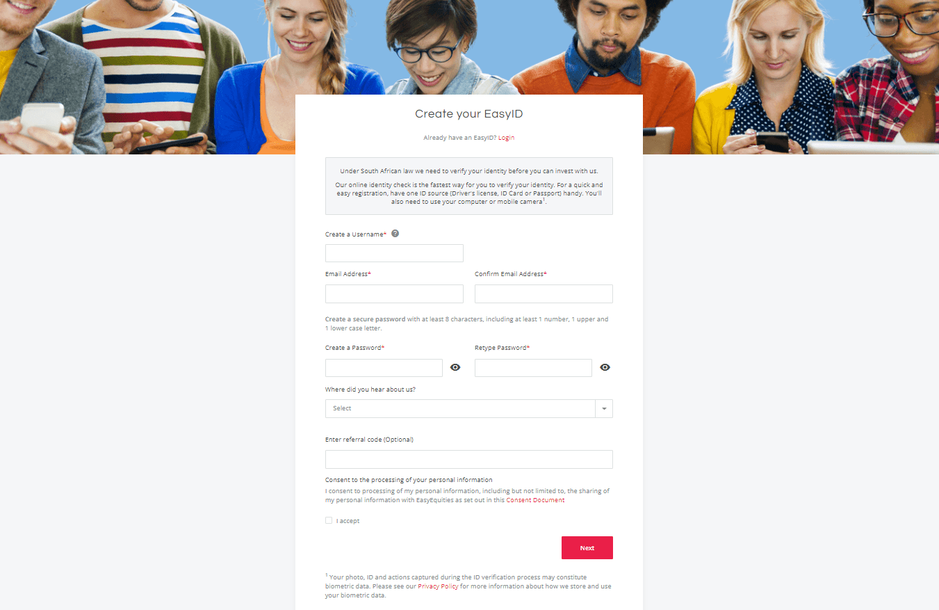 EE Account Step 4