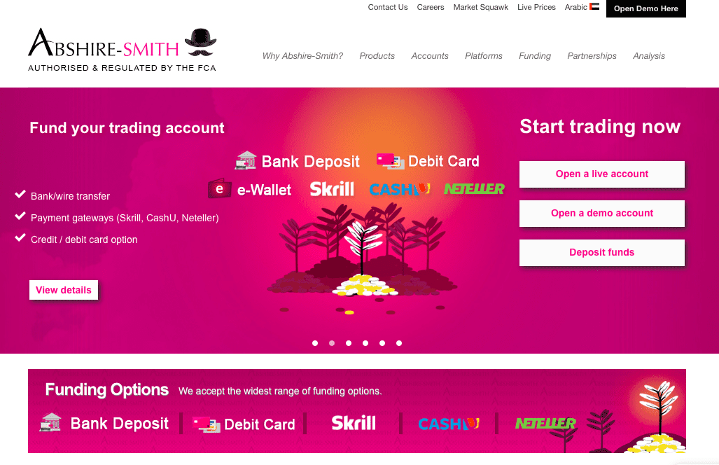 Abshire Smith Deposit and Withdrawal