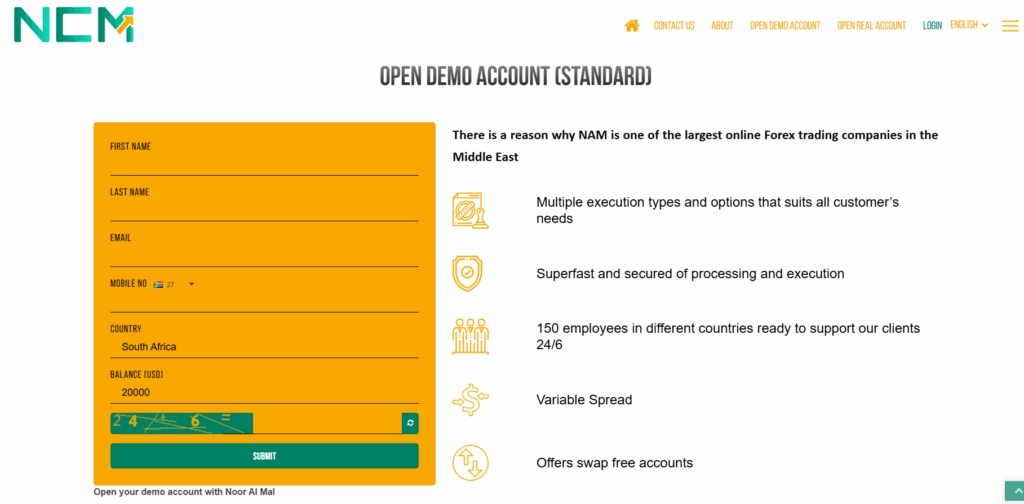 Demo Account