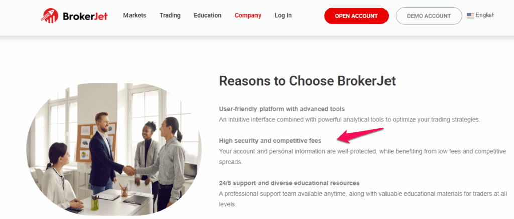 BrokerJet Safety and Security