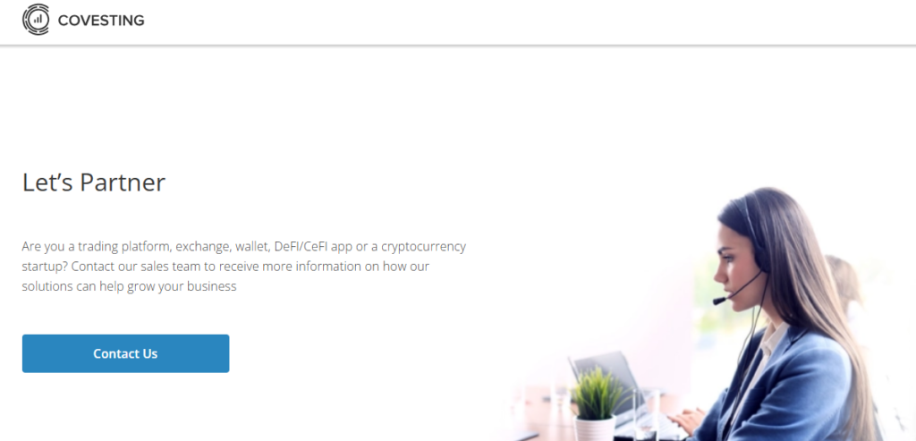 Covesting Ecosystem and Partnerships