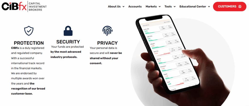 Capital Investment Brokers Safety and Security