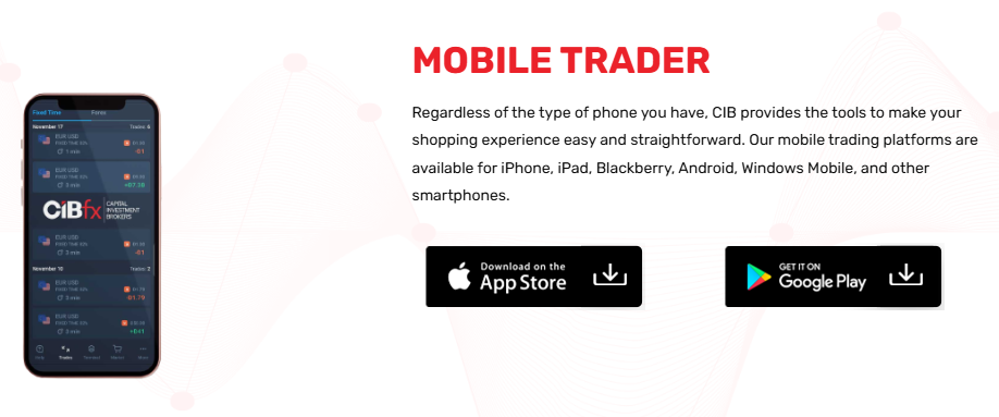 Mobile Trading App