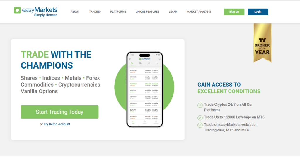 easyMarkets