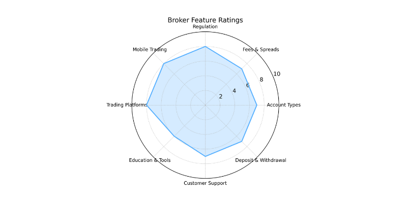 WINDSORBROKERS Spider chart