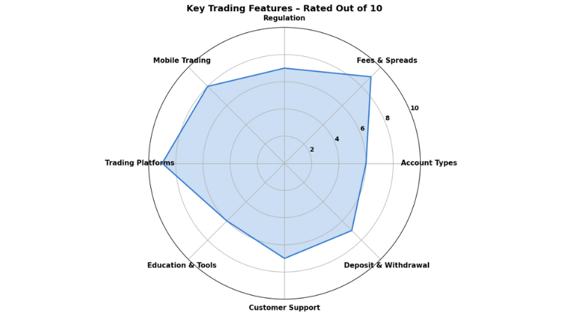 ZERODHA Spider Chart