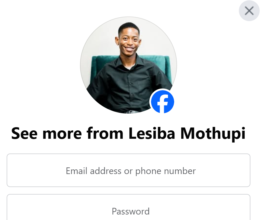 Forex Traders to Follow on Facebook Lesiba Mothupi