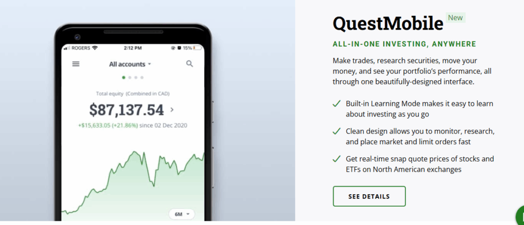 QuestMobile (Mobile App for Everyday Investors)