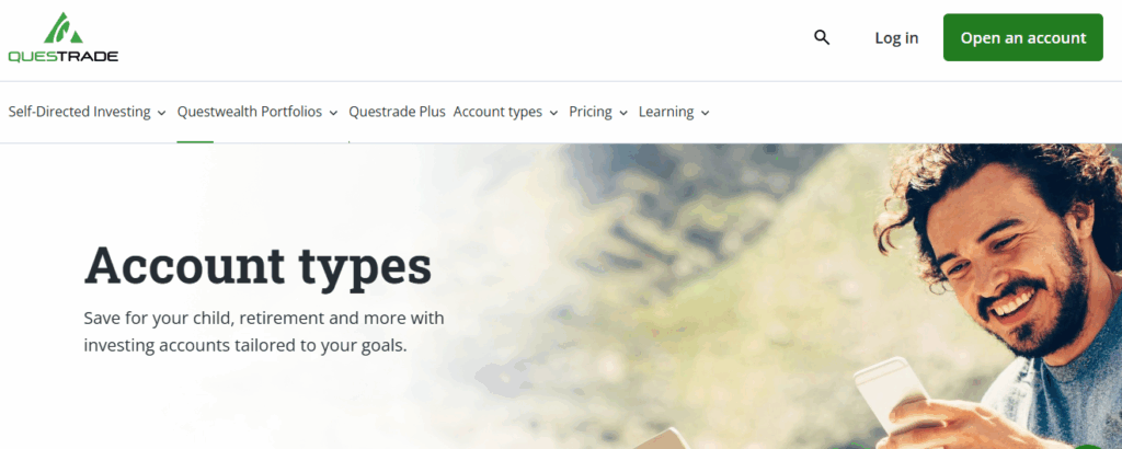 Questrade Account Types