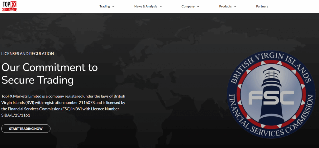 TopFX Safety and Security