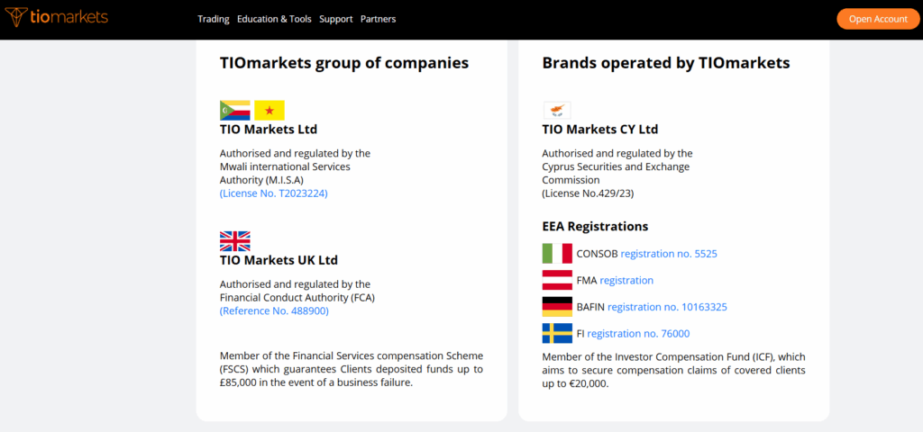 TIOmarkets Safe or Scam