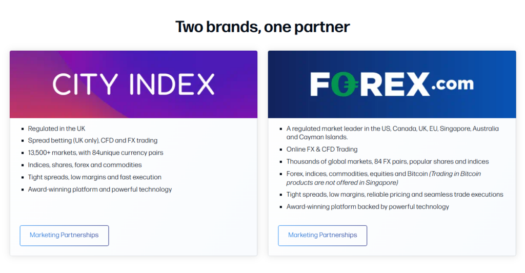 Two brands, one partner Two brands, one partner