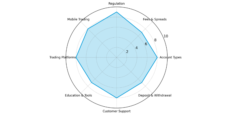 Charles Schwab Spider Chart