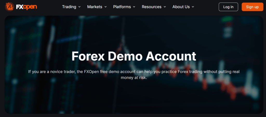 FXOpen Demo Account Features