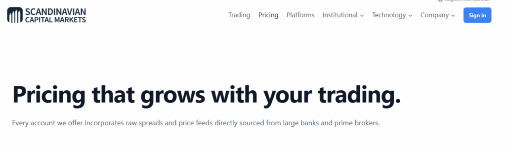 Scandinavian Capital Marketsaccounts