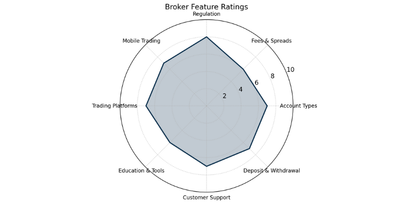 Traders Trust Spider Chart Traders Trust Spider Chart