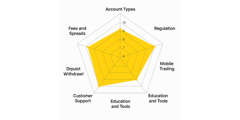 CommSec Spider Chart CommSec Spider Chart