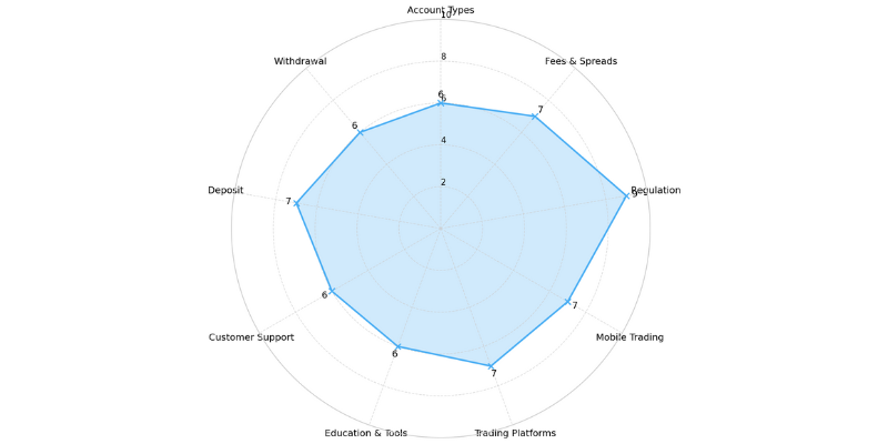 flatexDEGIRO Spider Chart