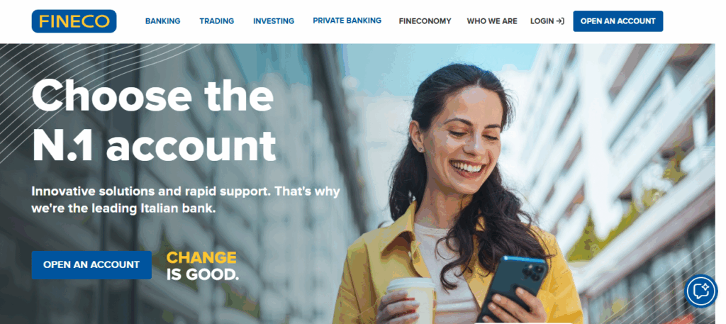 Fineco Bank Account Types