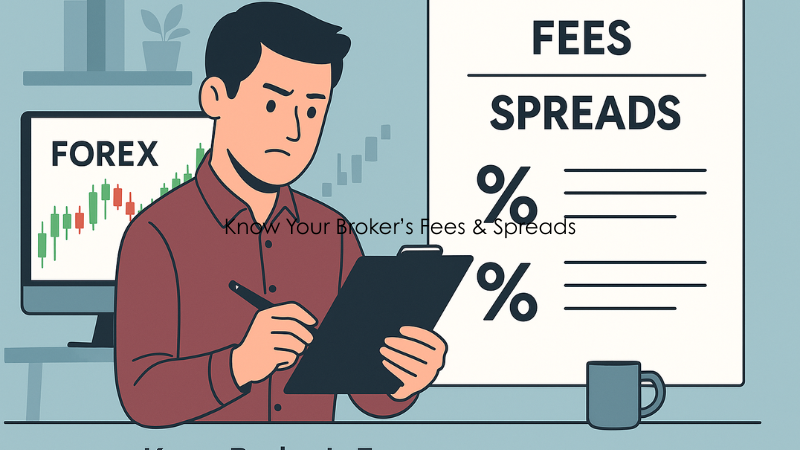 Know Your Broker’s Fees & Spreads