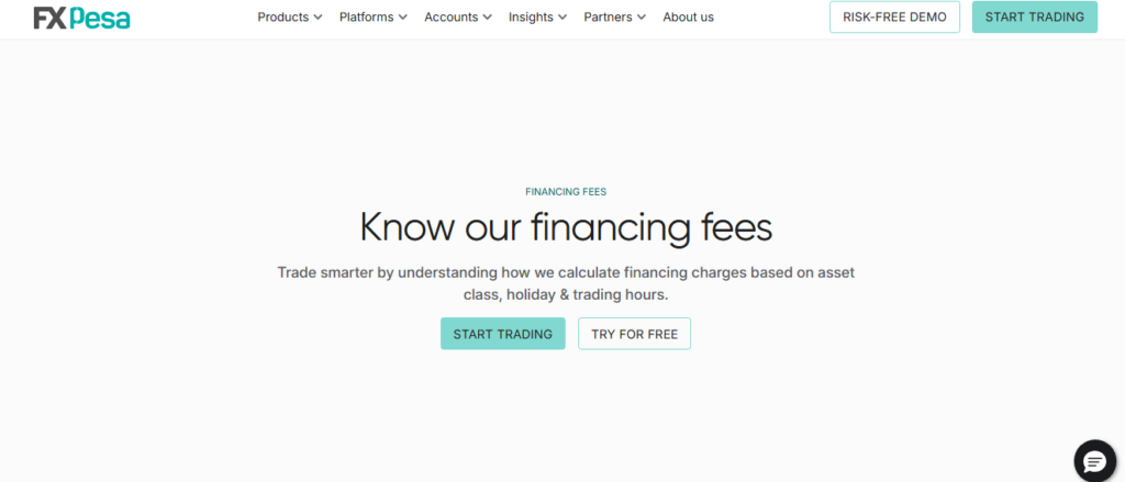 fxpesa fees and spreads