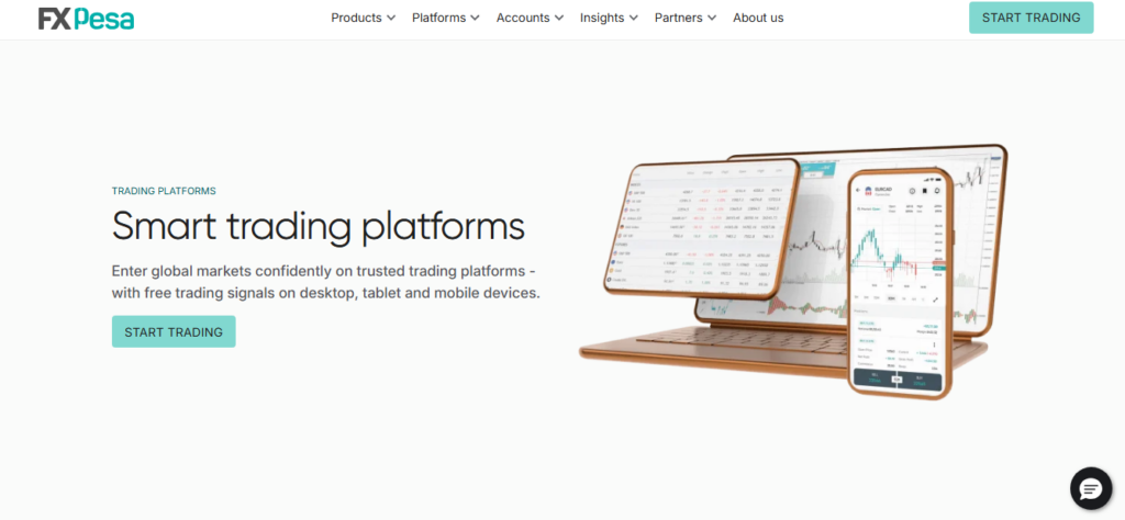 FXPesa Trading Platforms