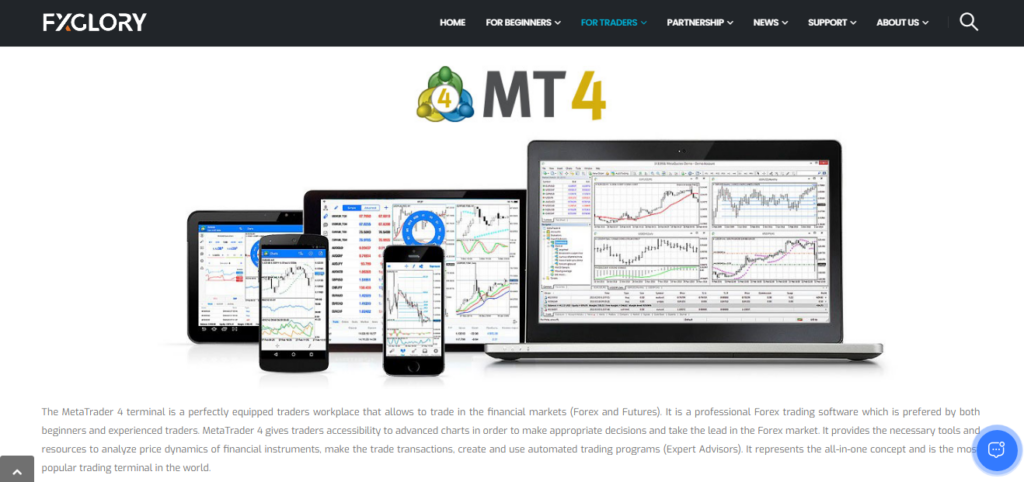 FXGlory Trading Platforms