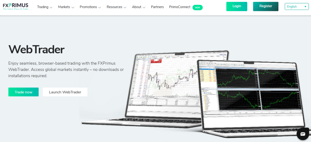 FXPrimus WebTrader