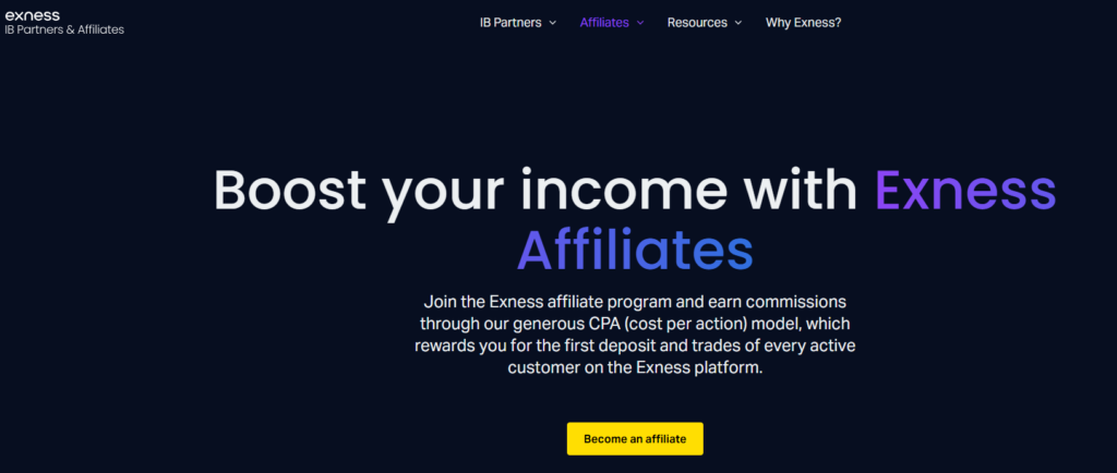 Affiliate Program Features