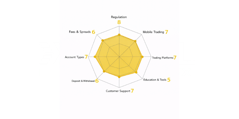 MGK International Spider Chart